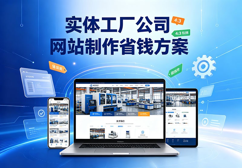 实体工厂公司网站制作省钱方案