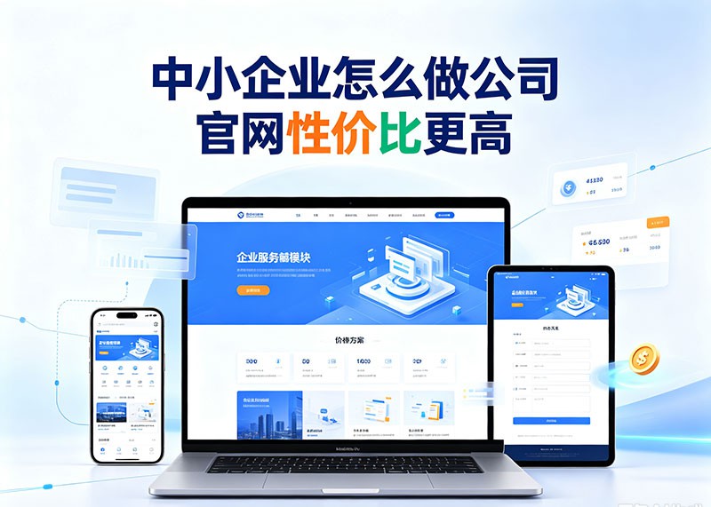 中小企业怎么做公司官网性价比更高