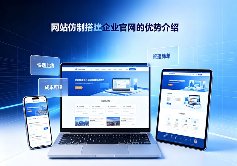 网站仿制搭建企业官网的优势介绍