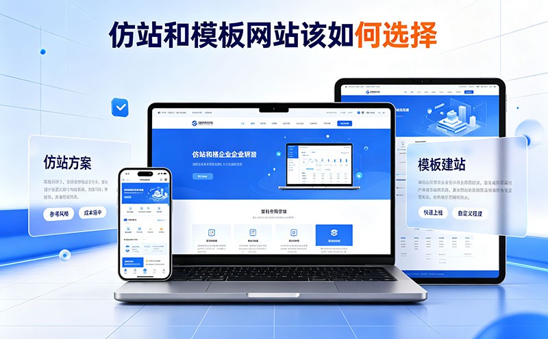 仿站和模板网站该如何选择