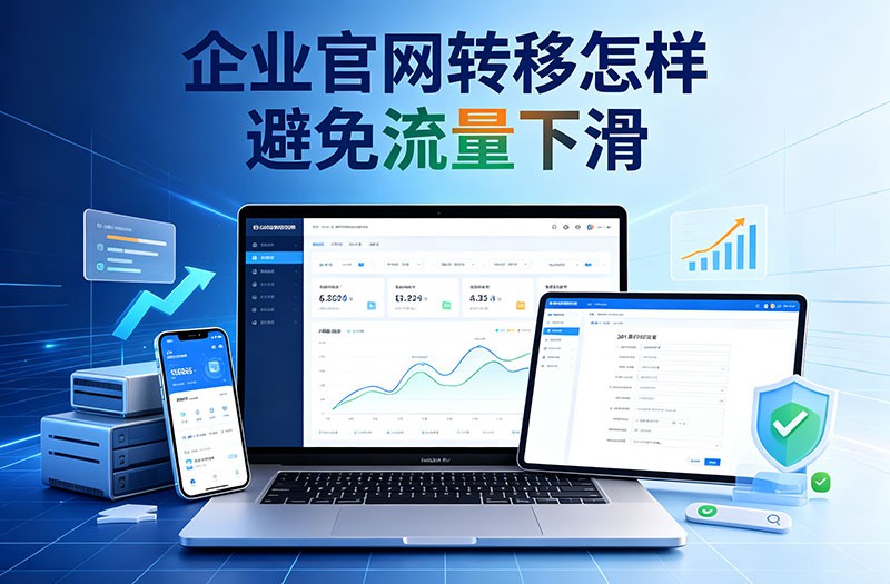企业网站转移怎样避免流量下滑