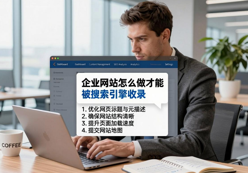 企业网站怎么做才能被搜索引擎收录