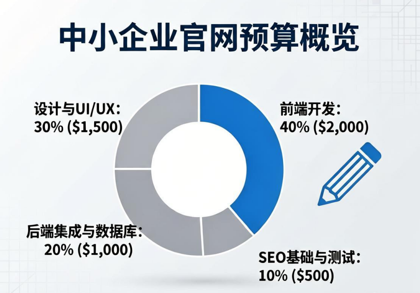 中小企业官网大概预算