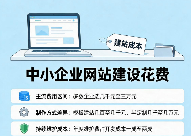 中小企业网站建设费用
