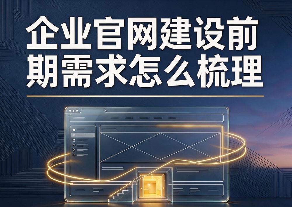 企业网站建设需求